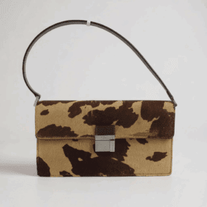 Fendi Mama Forever Shoulder Bag in Cow-Print Calf Hair