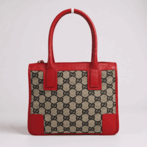 Gucci Canvas Top Handle Bag