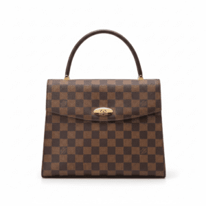 Louis Vuitton Damier Ebene Malesherbes Top Handle Bag