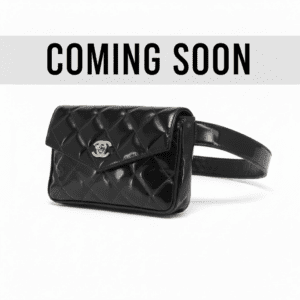 Chanel Quilted Patent Leather Belt Bag